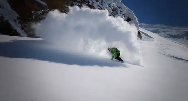 Stephan Maurer Full part on a Burton Fish Whitel