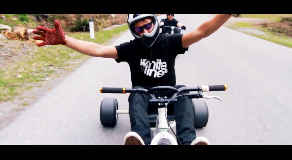 billy morgan on drift trike