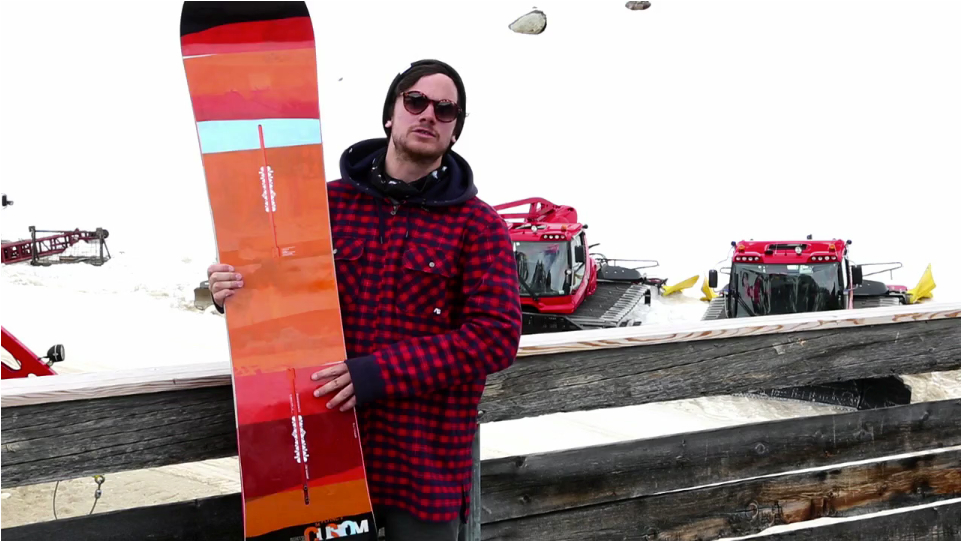 Burton Custom Flying V Snowboard Review 2013-14