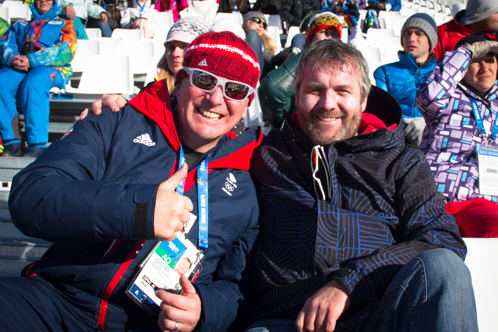 Sochi 2014 Paddy Mortimer, Colin Holden, BSS