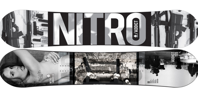 Cheap Snowboards Nitro Addict