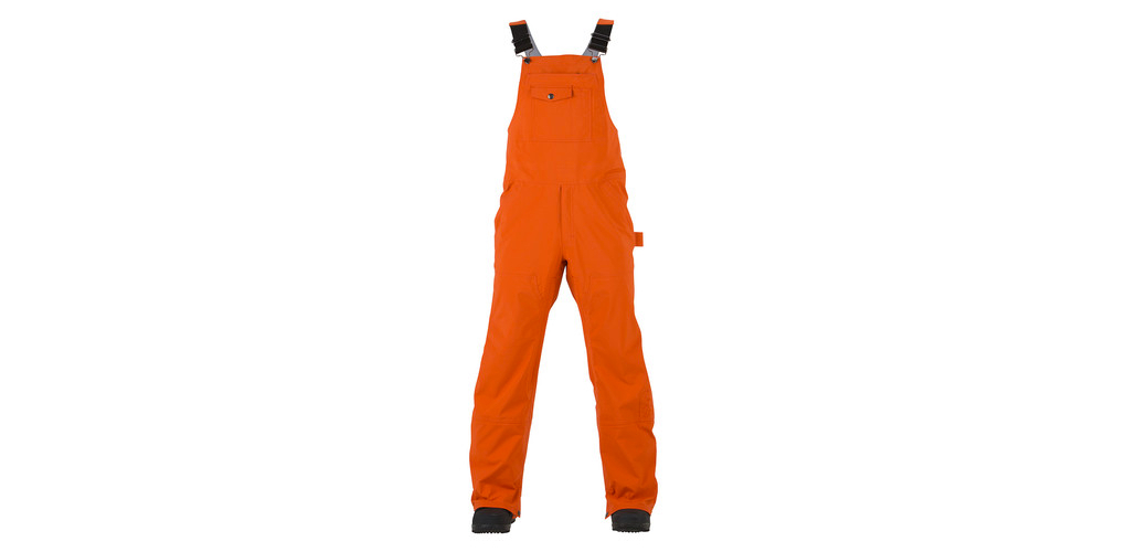 orange snowboard pants