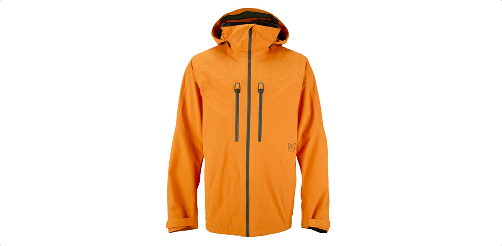 orange snowboard jacket