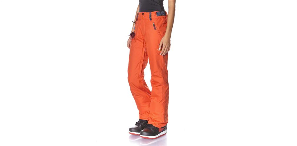 orange snowboard pants