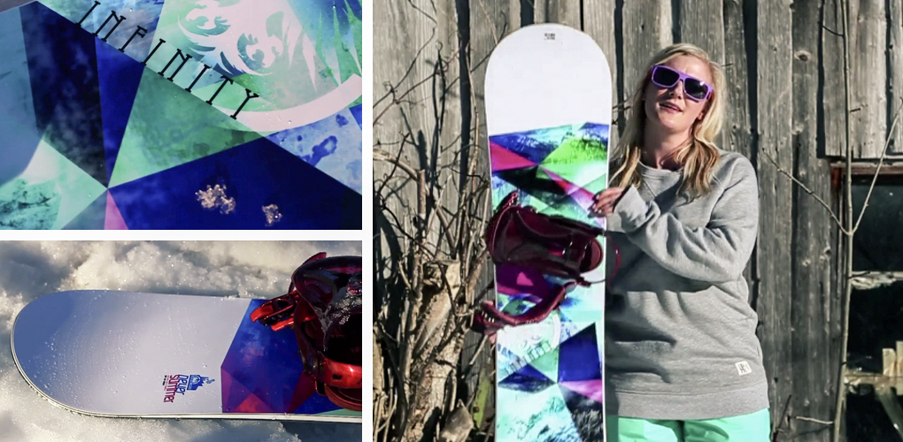 never summer infinity best womens snowboards