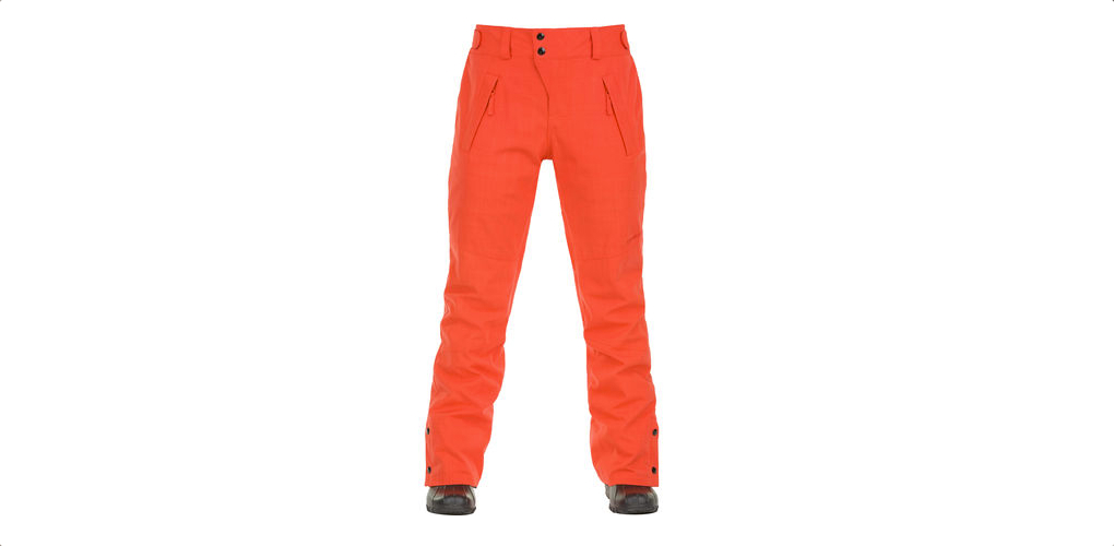 o'neill orange snowboard pants