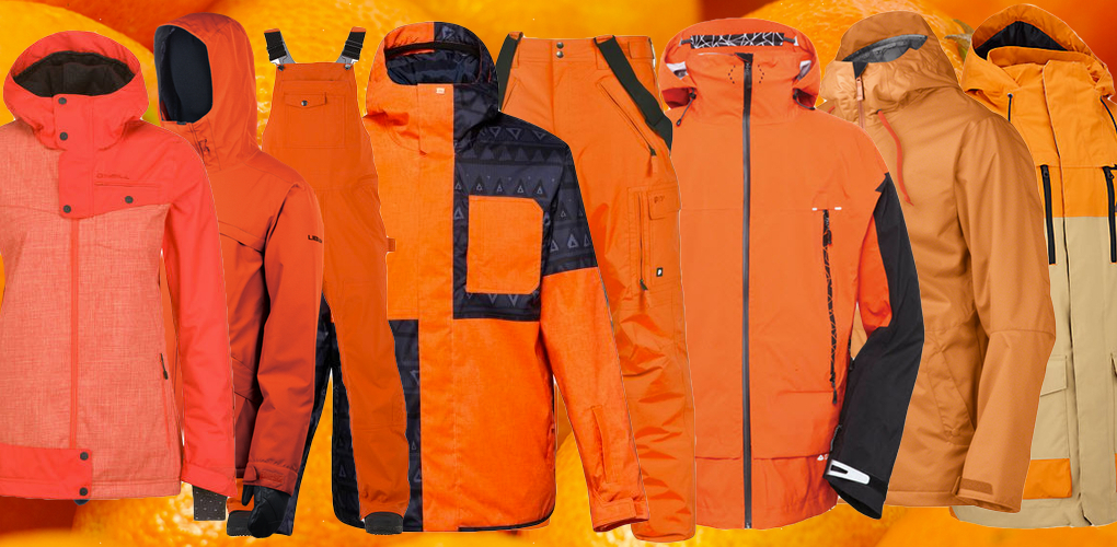 Intro Orange Snowboard Pants and Jackets for 2014