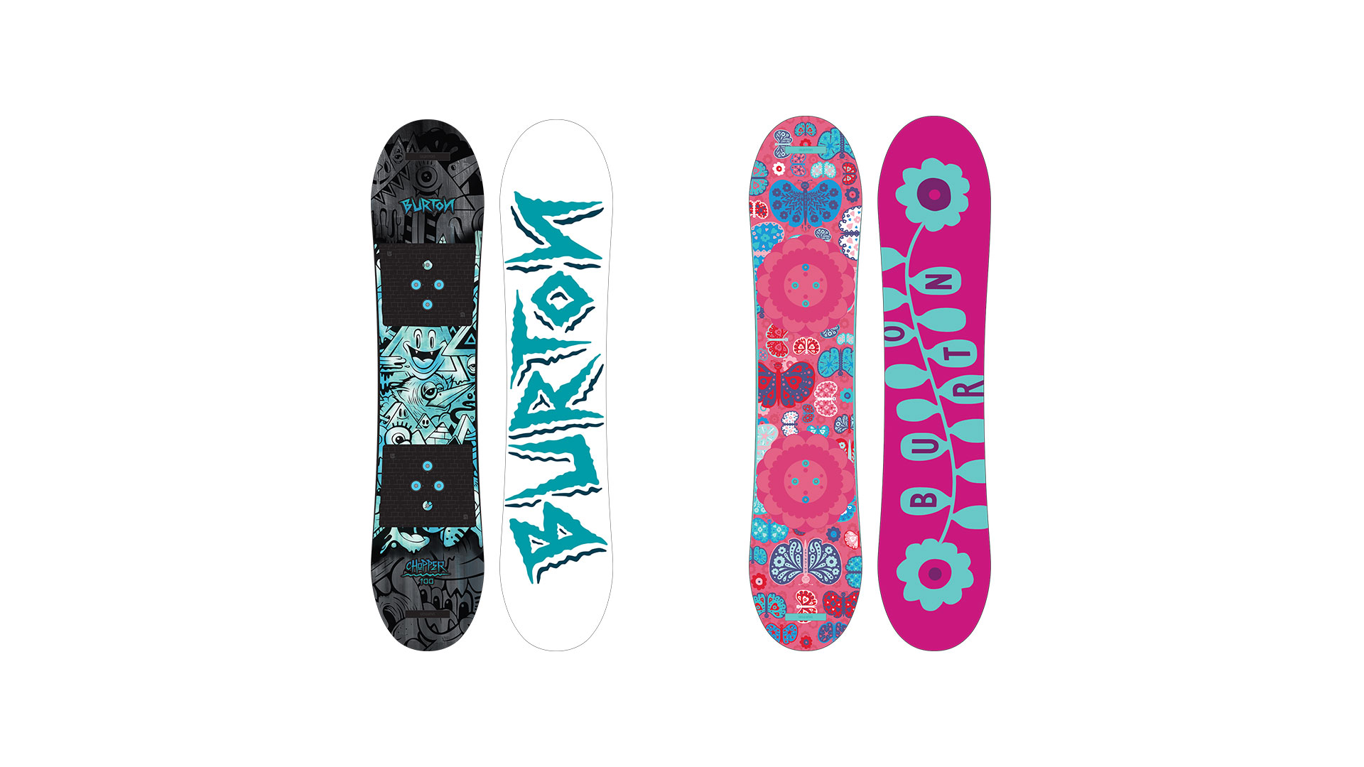 Burton Snowboards 40 Years Forward Whitelines Sn