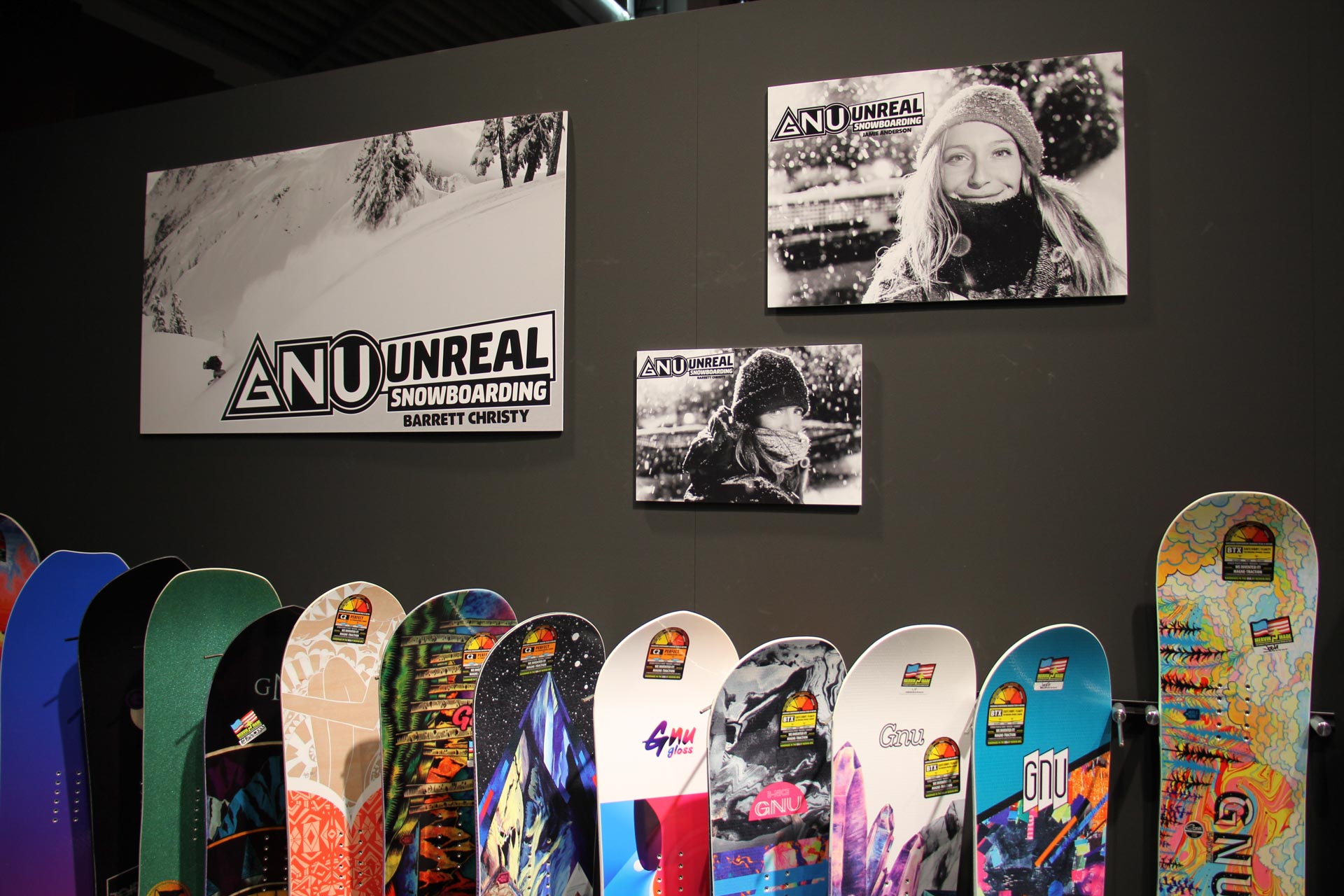 Gnu Snowboards 2017 2018 Preview ISPO 2017 White