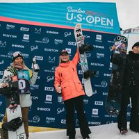 Burton US Open 2019 Podium Women Halfpipe