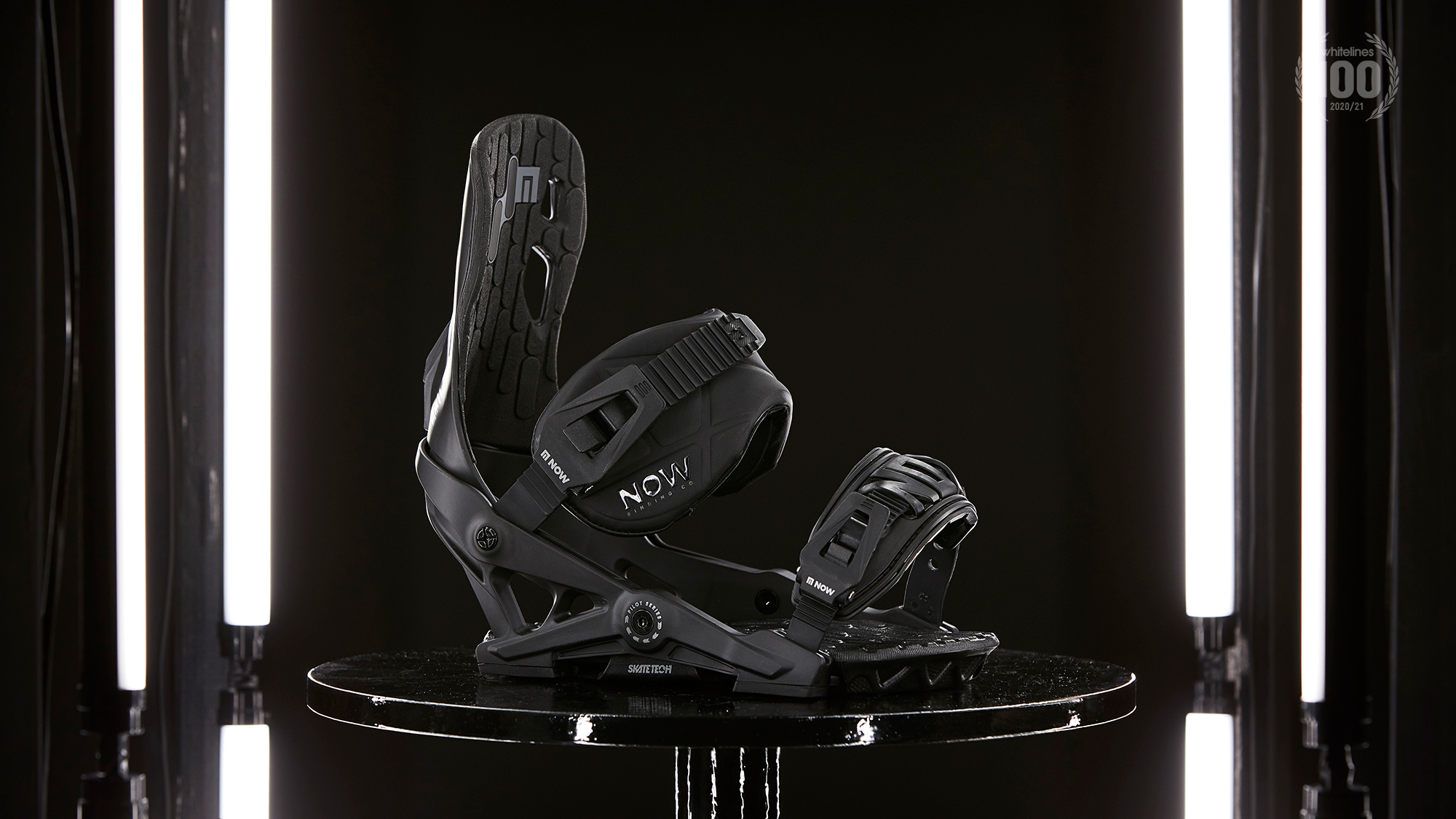 NOW Pilot 2020-2021 Snowboard Bindings Review - Whit...