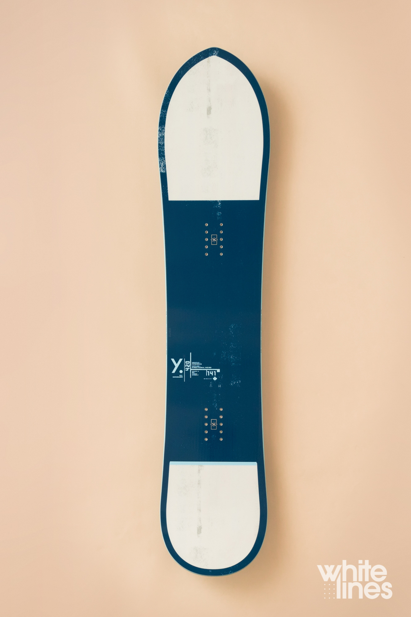 420 YES snowboard 20-21 145cm - ボード