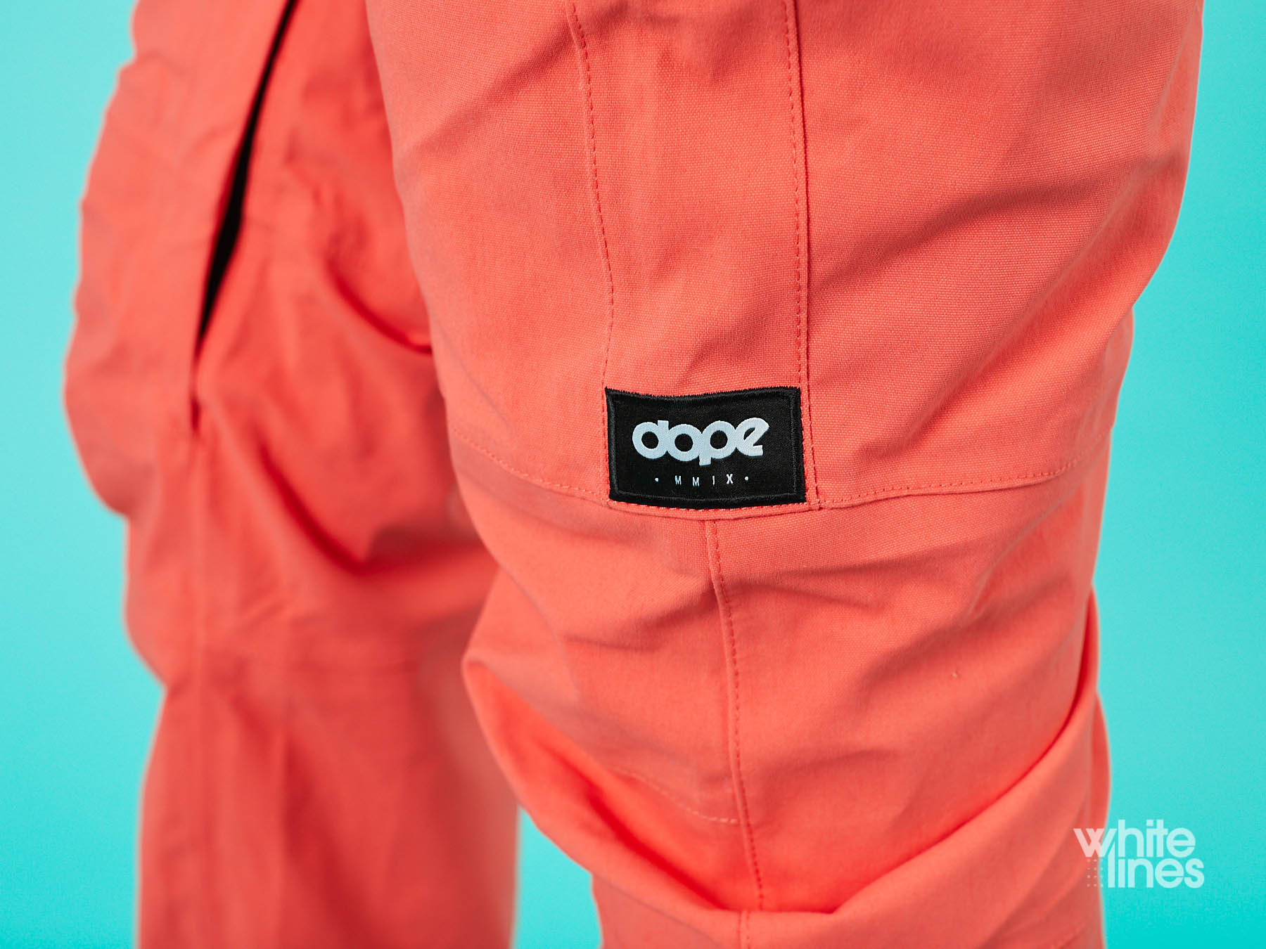 Dope Iconic Ski Pants Men Orange