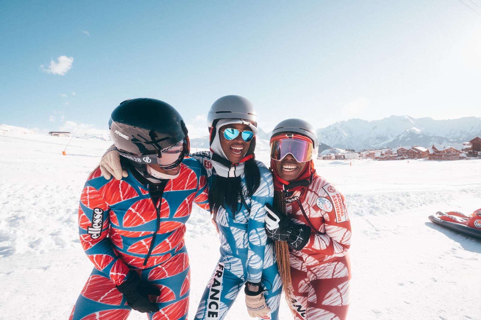 mount noire ellesse ski suits