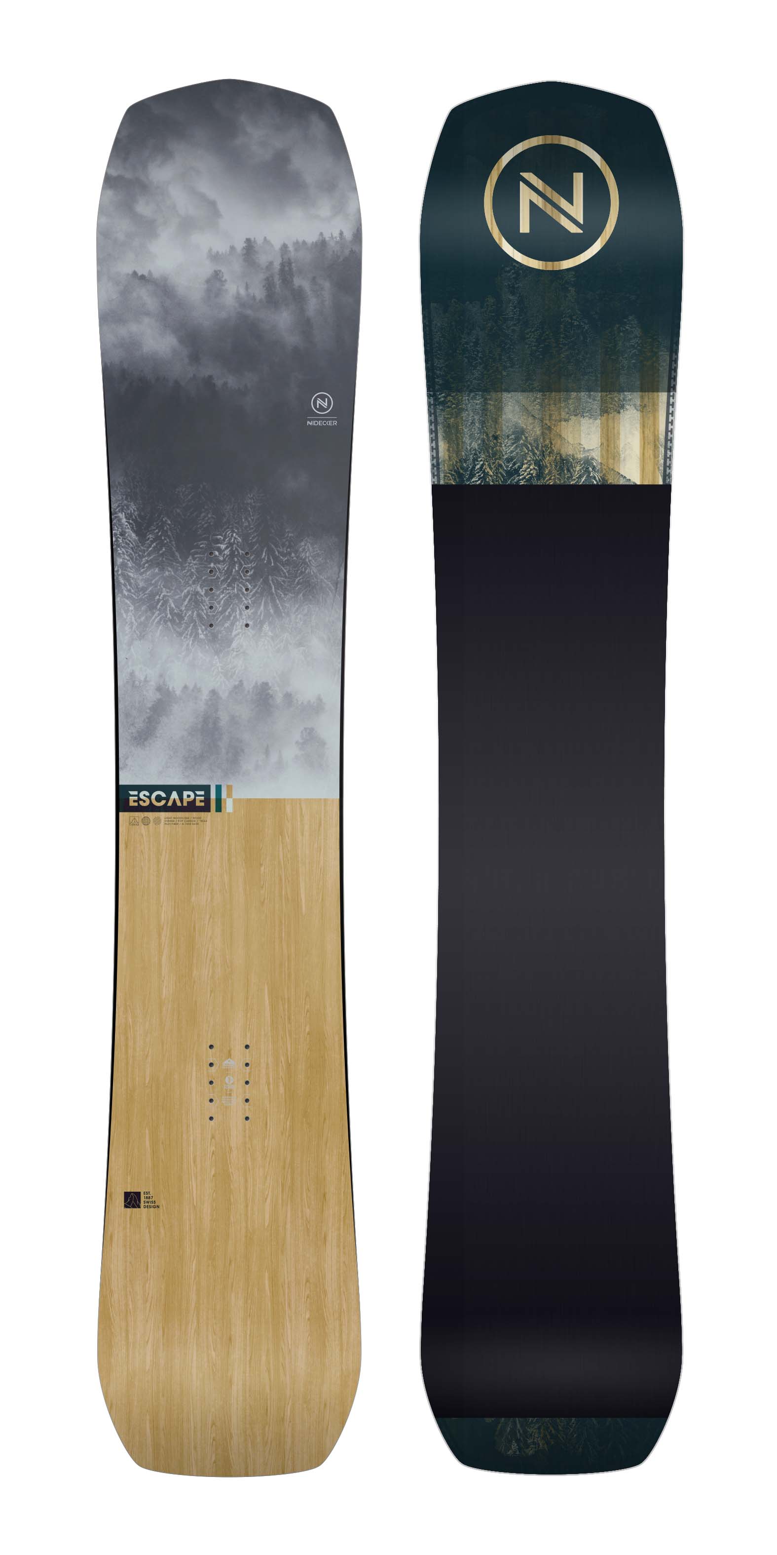 Nidecker Escape 2023-2024 Snowboard Review - Whiteli