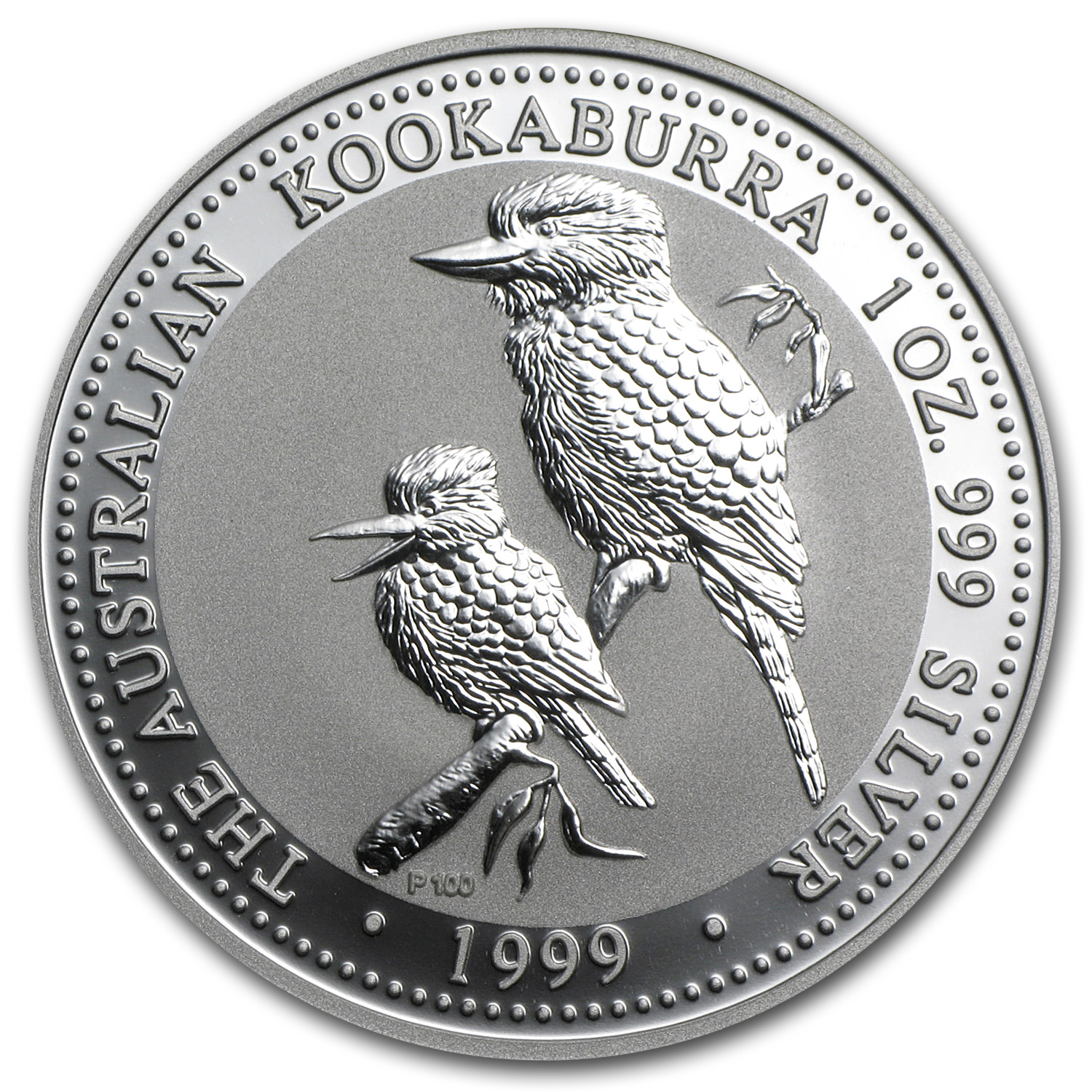 1999 Australia 1 oz Silver Kookaburra BU