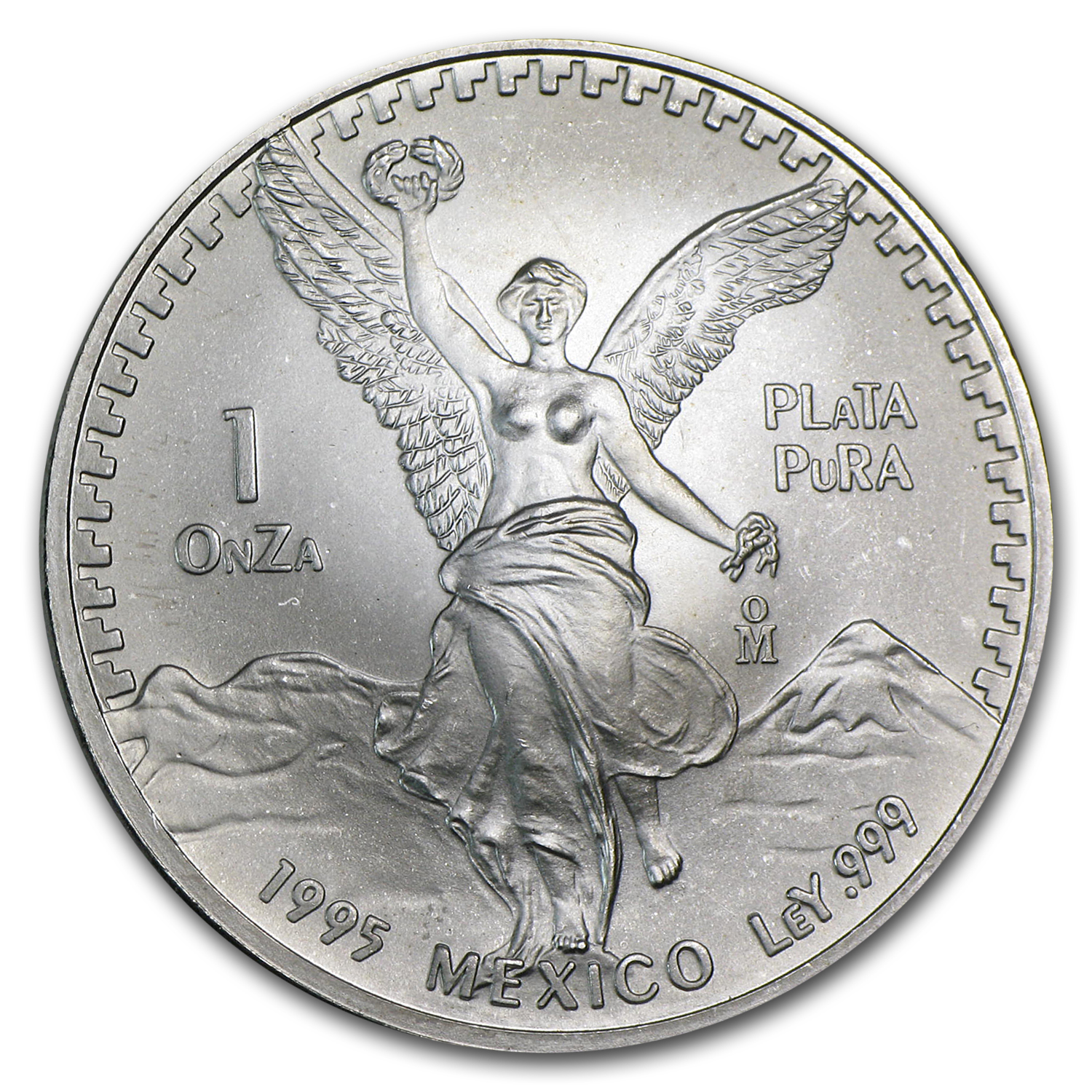 1995 Mexico 1 oz Silver Libertad BU