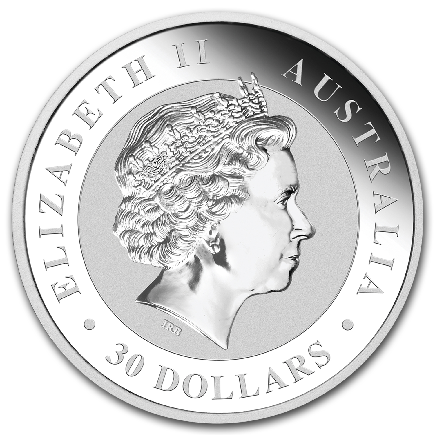 2017 Australia 1 kilo Silver Kookaburra BU