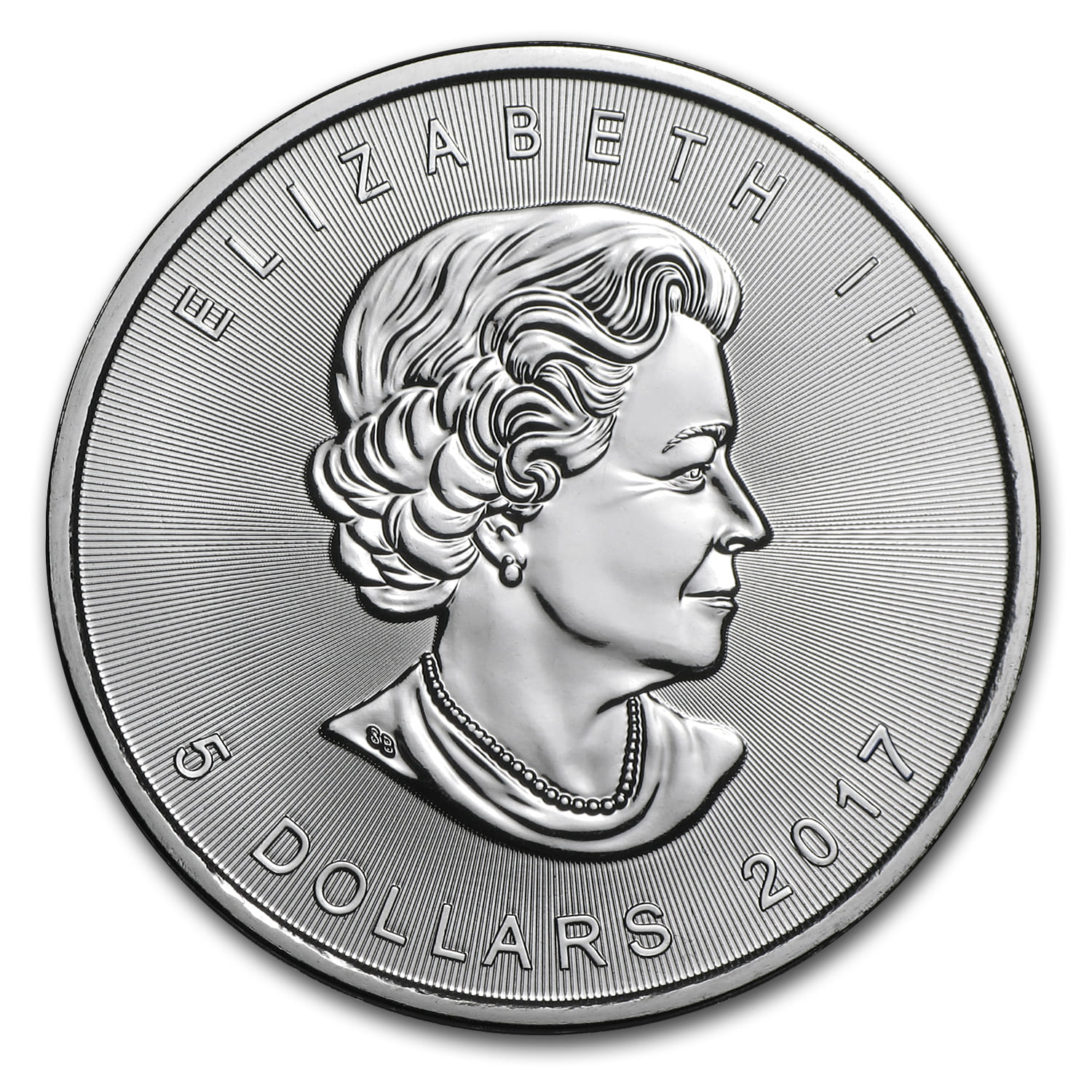 2017 Canada 1 oz Silver Maple Leaf BU