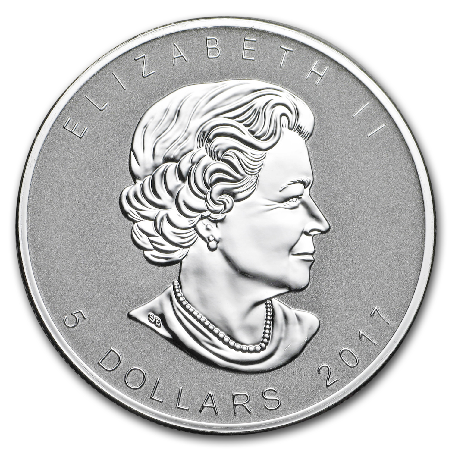 2017 Canada 1 oz Silver Maple Leaf Lunar Rooster Privy BU