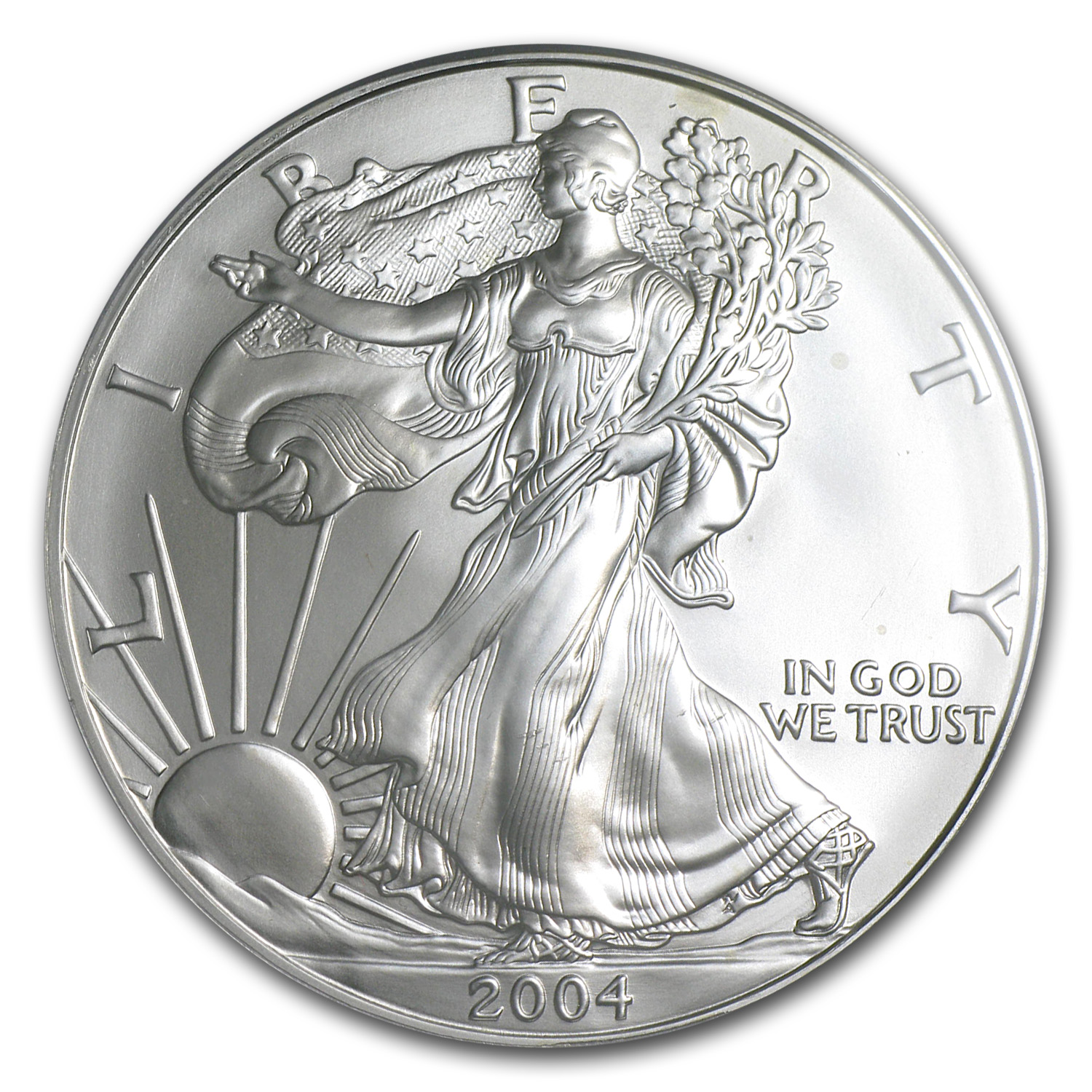 2004 American Silver Eagle MS-69 PCGS