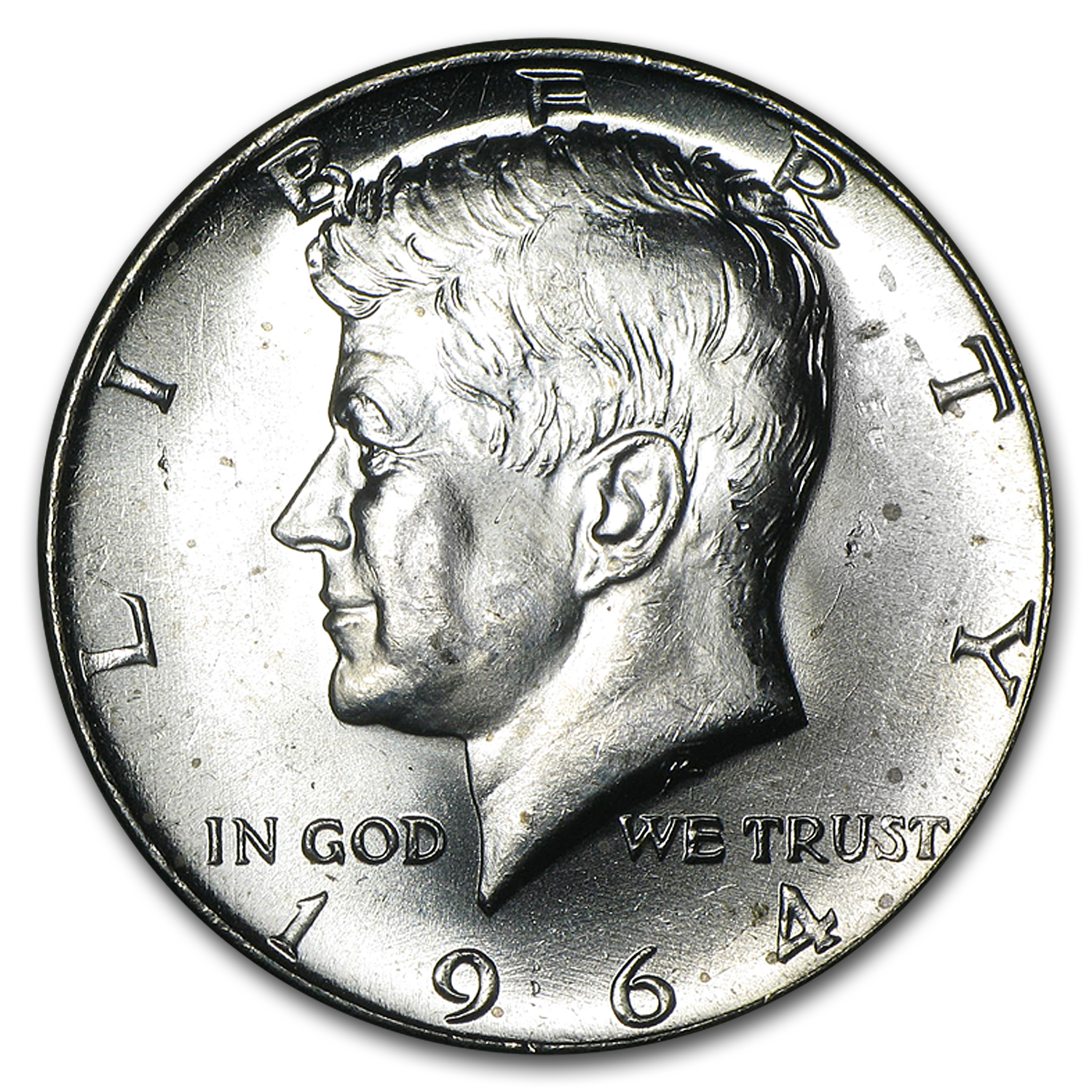 90% Silver 1964-P/D Kennedy Half Dollar 20-Coin Roll BU