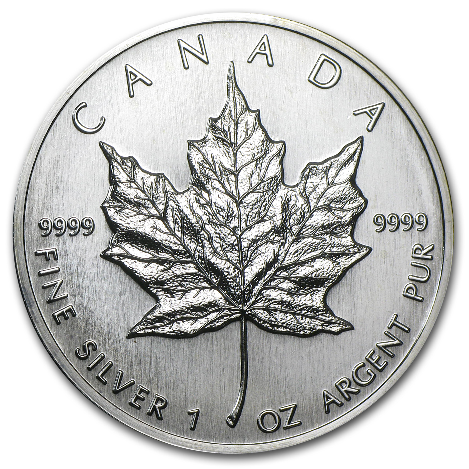 1989 Canada 1 oz Silver Maple Leaf BU