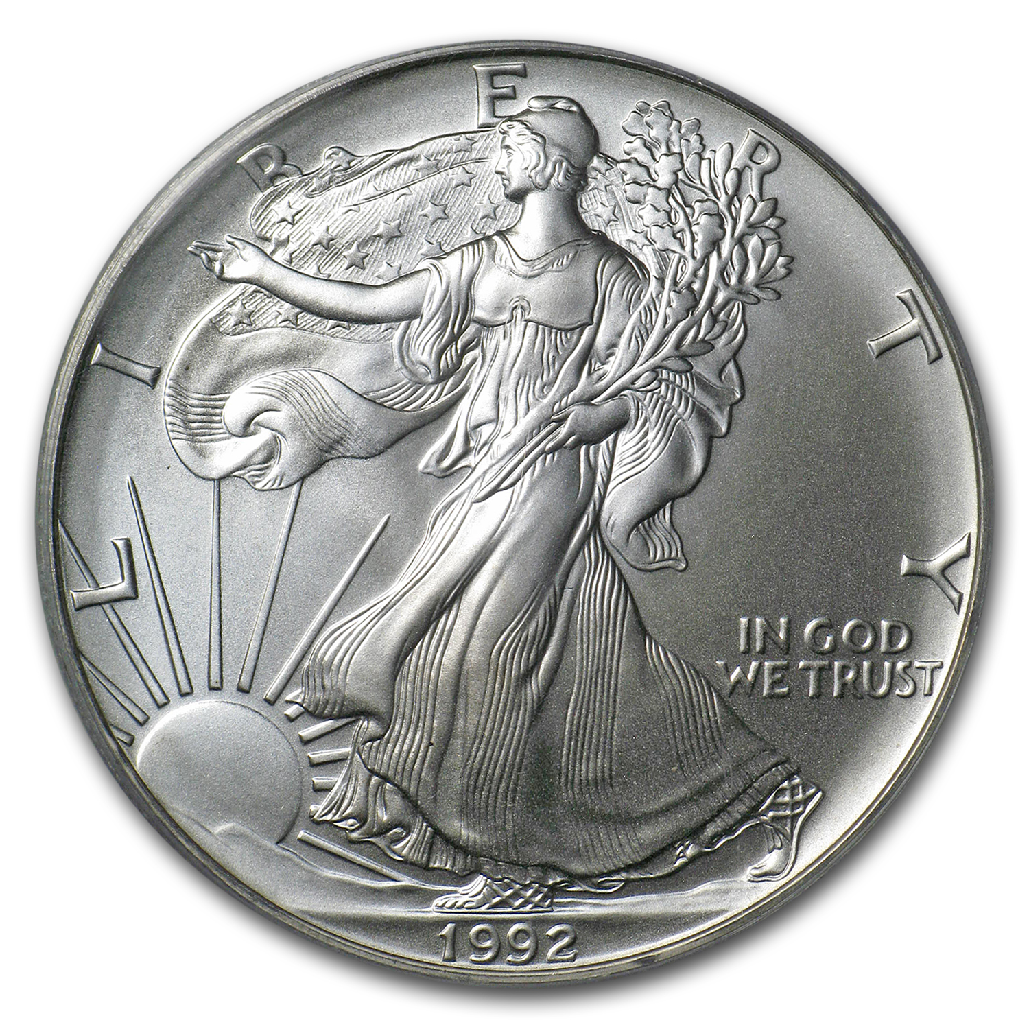 1992 American Silver Eagle MS-69 PCGS (FirstStrike®)
