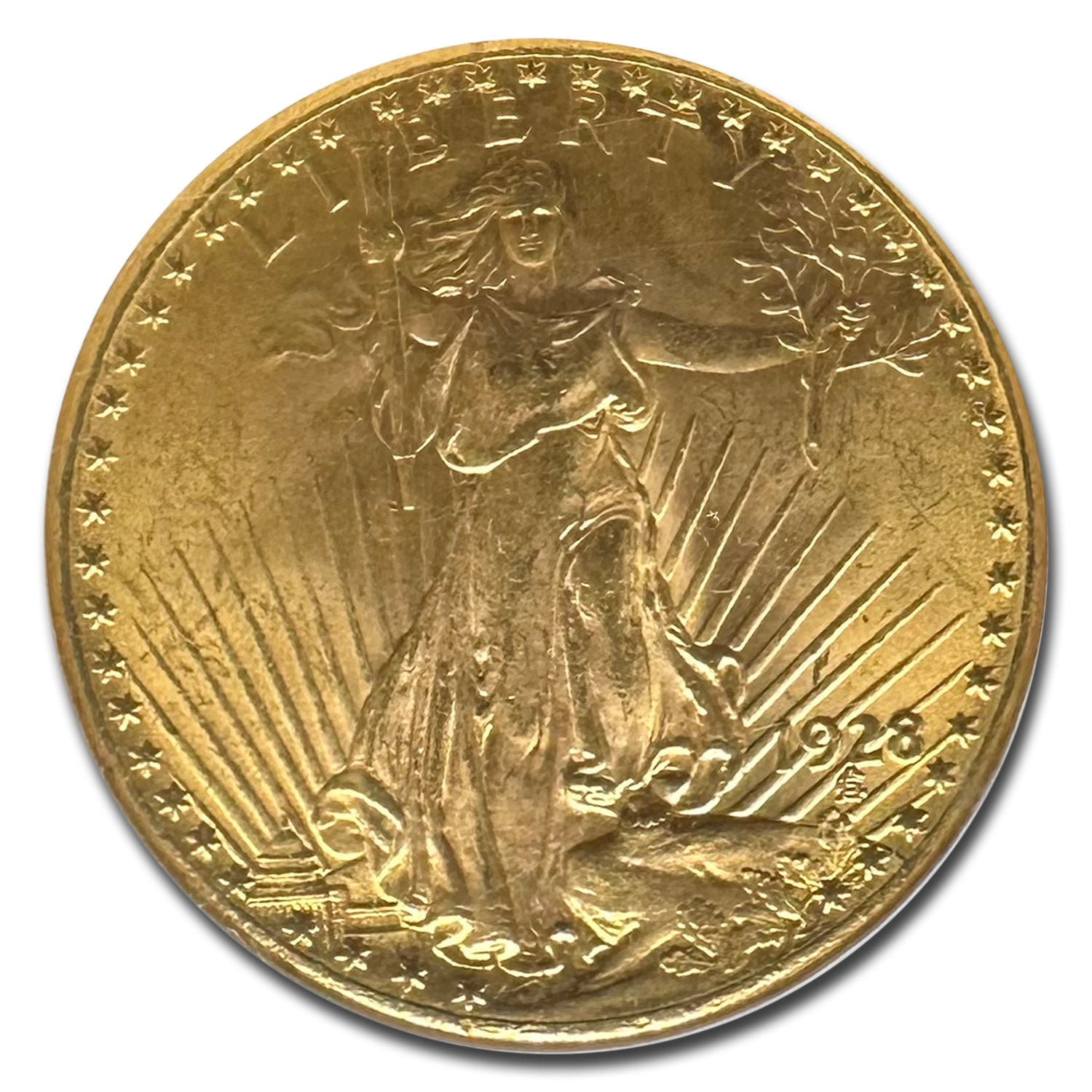 1928 $20 St Gaudens Gold Double Eagle MS-64 NGC
