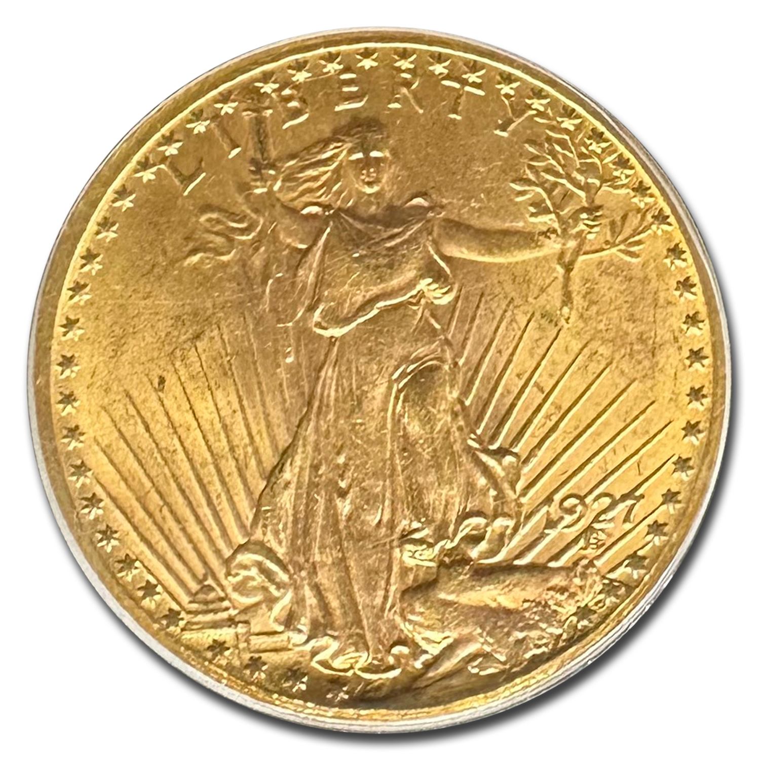 1927 $20 St Gaudens Gold Double Eagle MS-64 PCGS