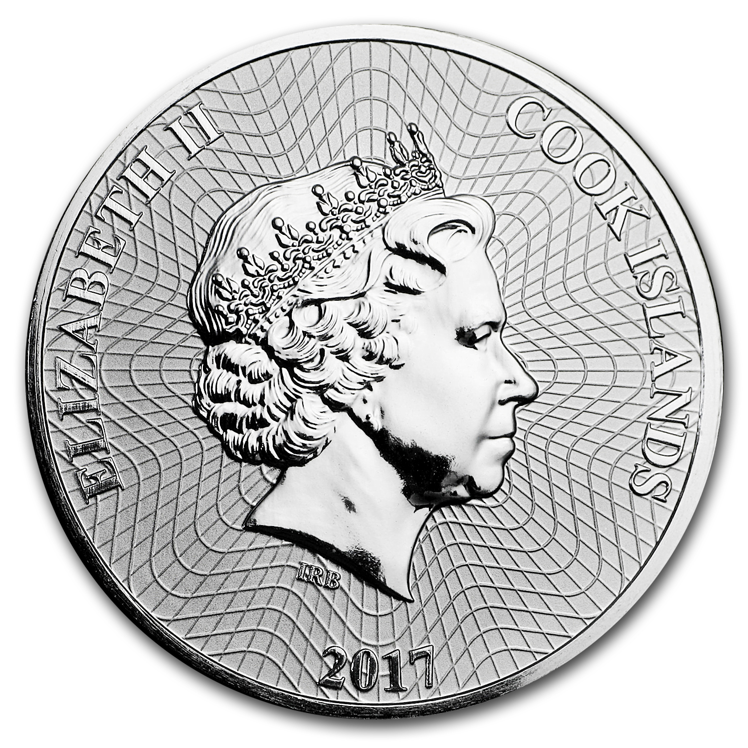 2017 Cook Islands 1 oz Silver Bounty Coin (Version 2)