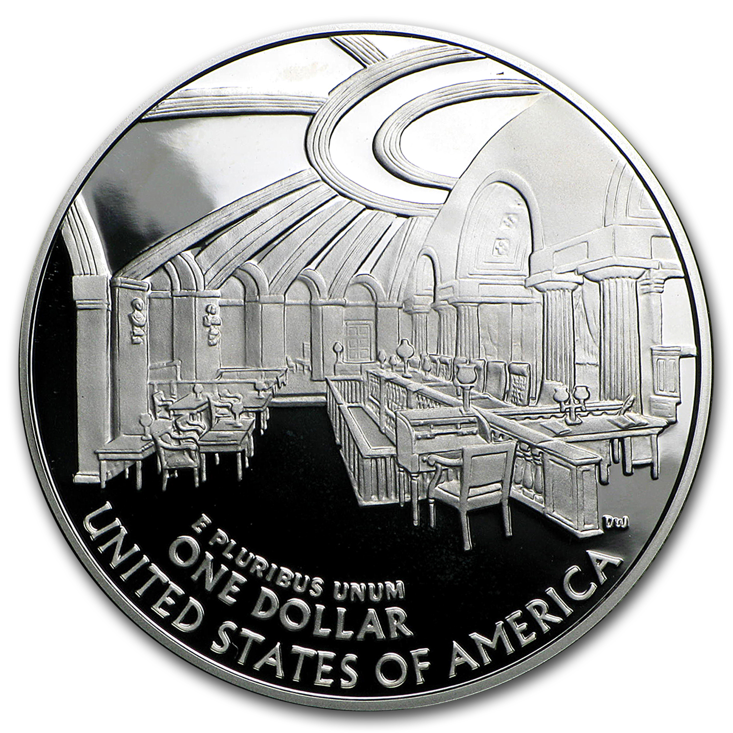 2005-P Chief Justice Marshall $1 Silver Commem Prf (w/Box & COA)