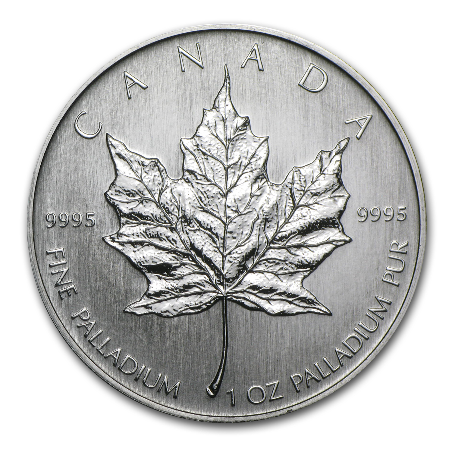 2005 Canada 1 oz Palladium Maple Leaf BU (Inaugural Issue)