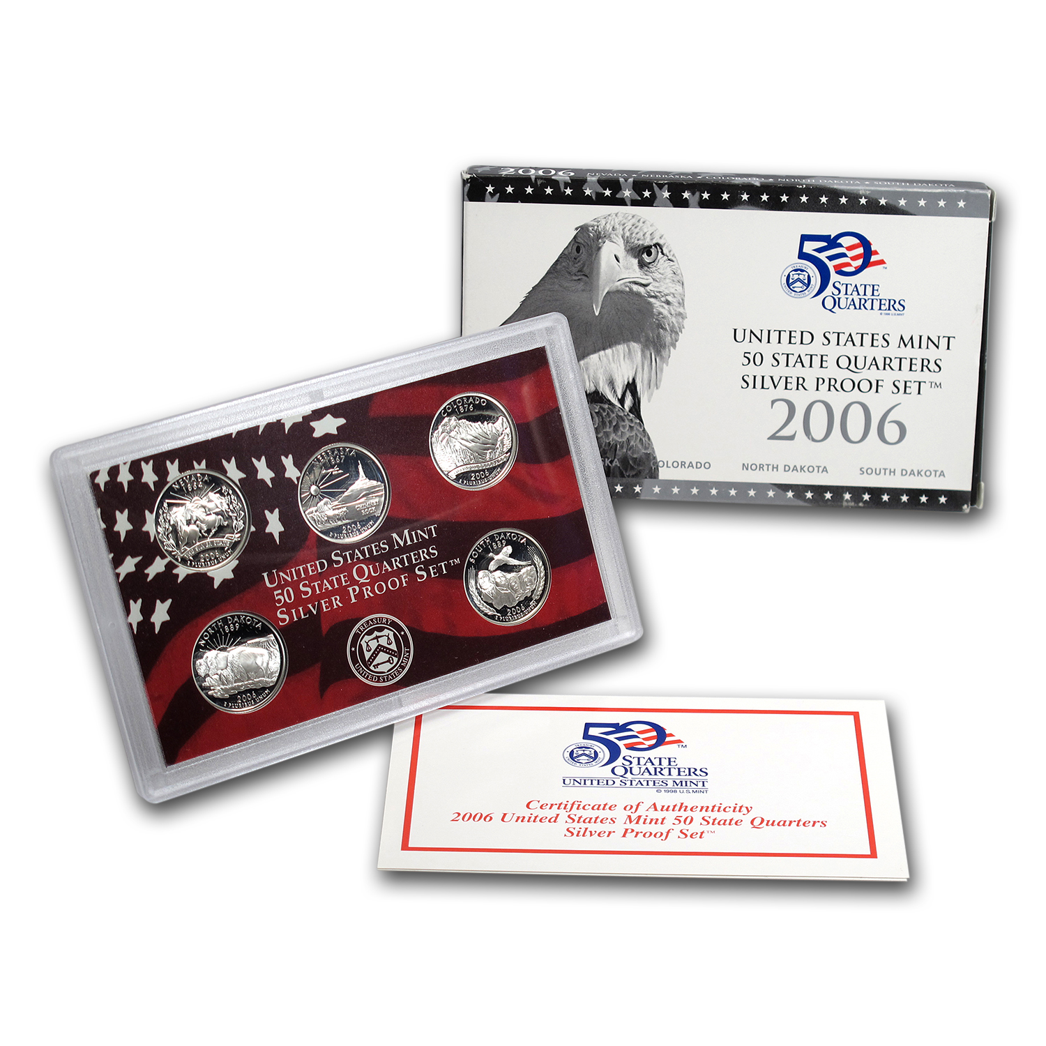 2006-S 50 State Quarters Proof Set (Silver)