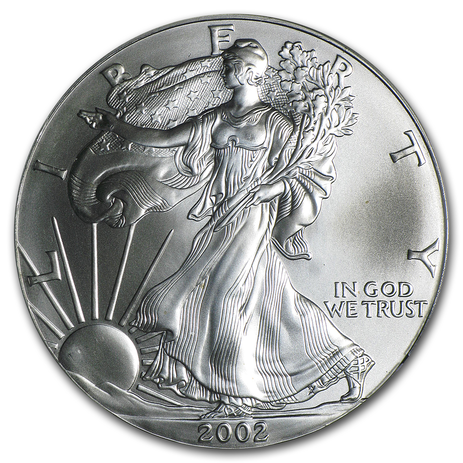 2002 American Silver Eagle MS-69 PCGS (FirstStrike®)