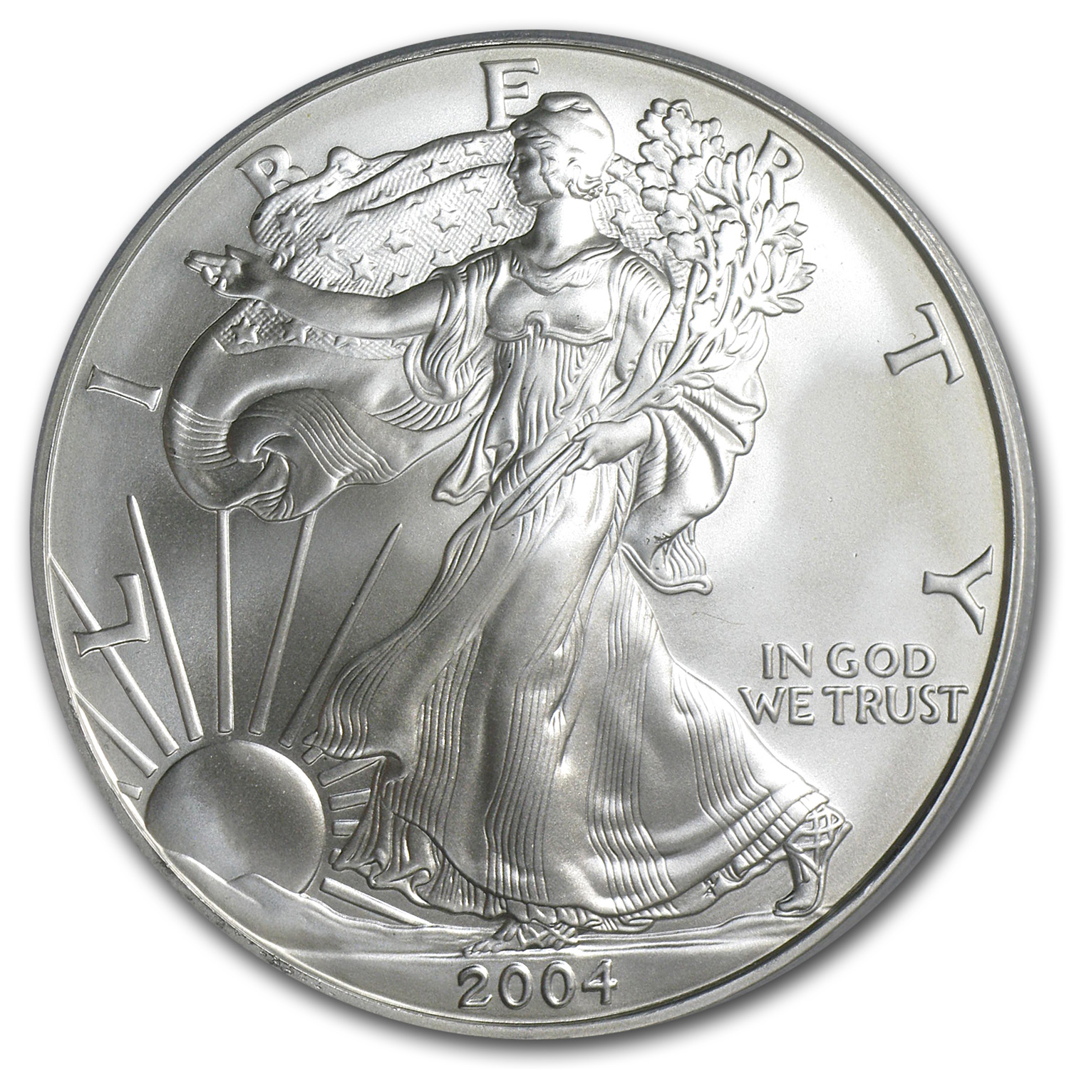 2004 American Silver Eagle MS-69 PCGS (FirstStrike®)