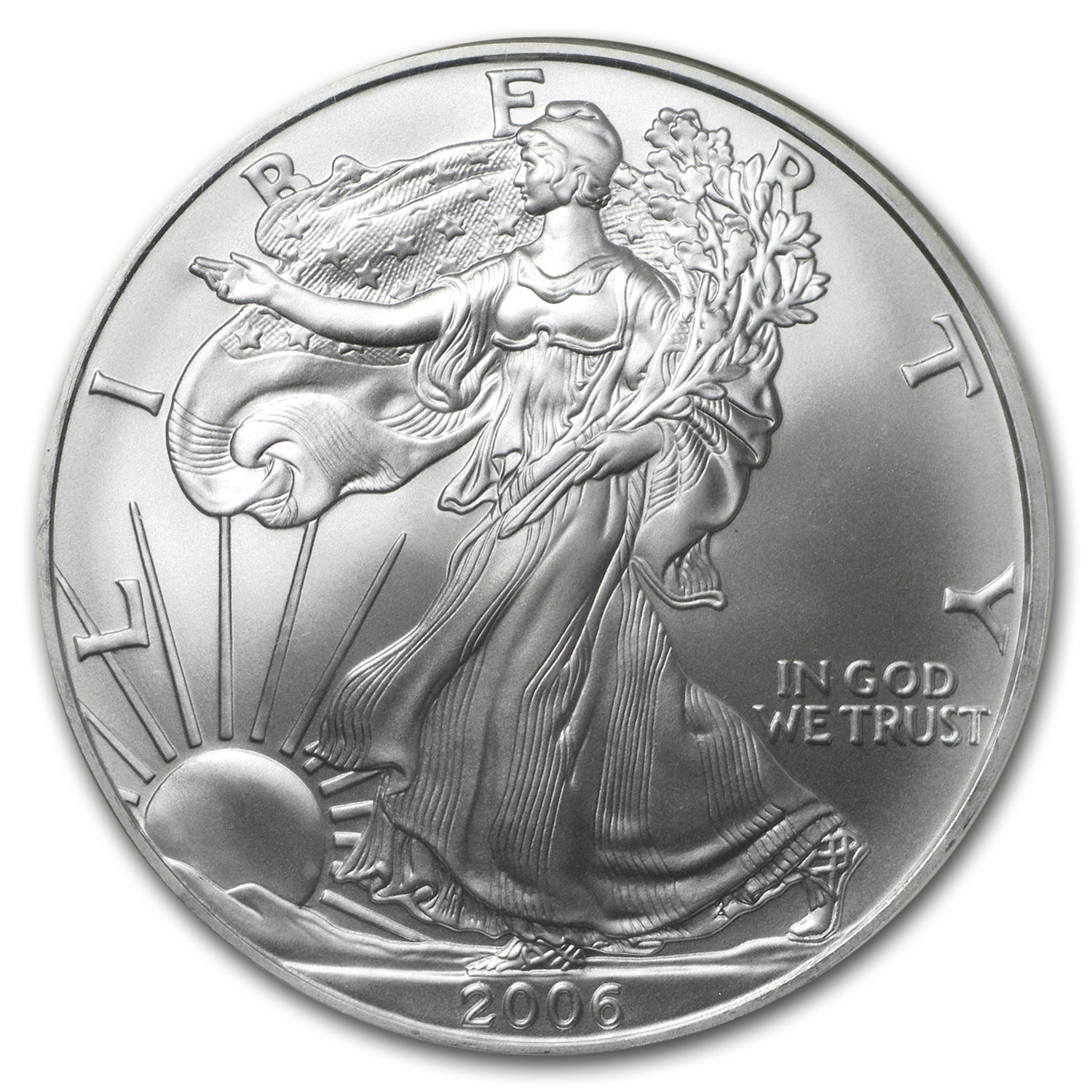 2006 American Silver Eagle MS-70 NGC
