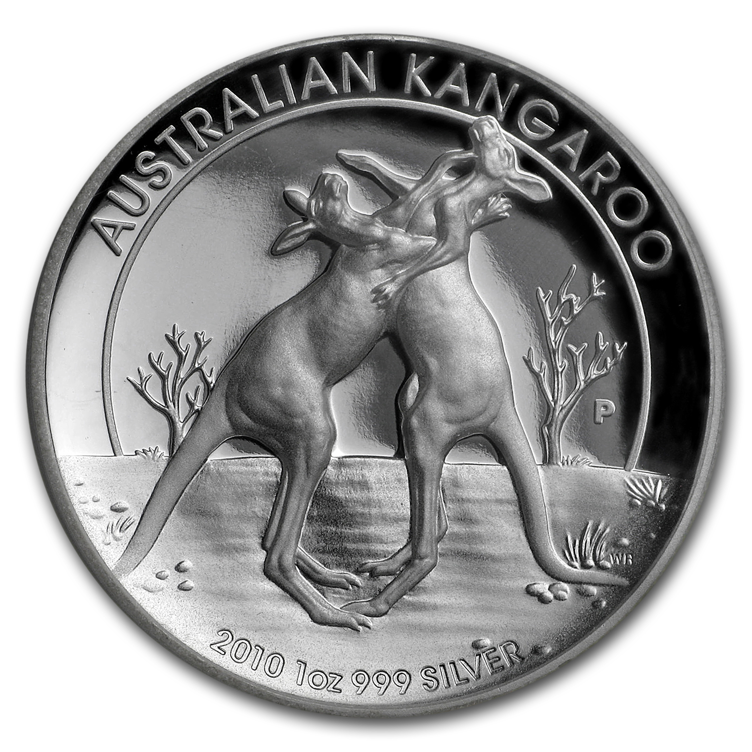 2010 Australia 1 oz Silver Kangaroo High Relief PF-70 NGC