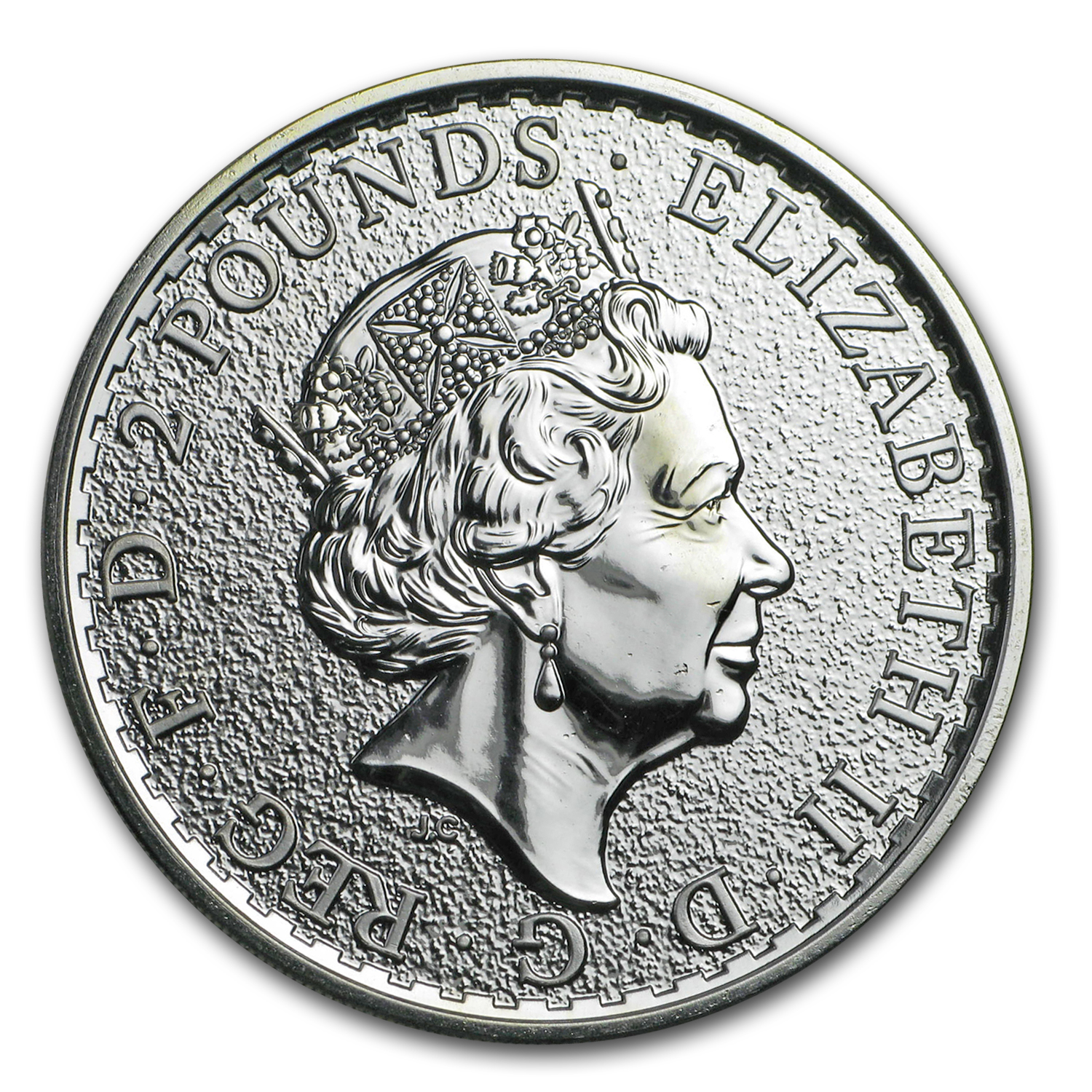 Great Britain 1 oz Silver Lunar (Abrasions, Random Year)