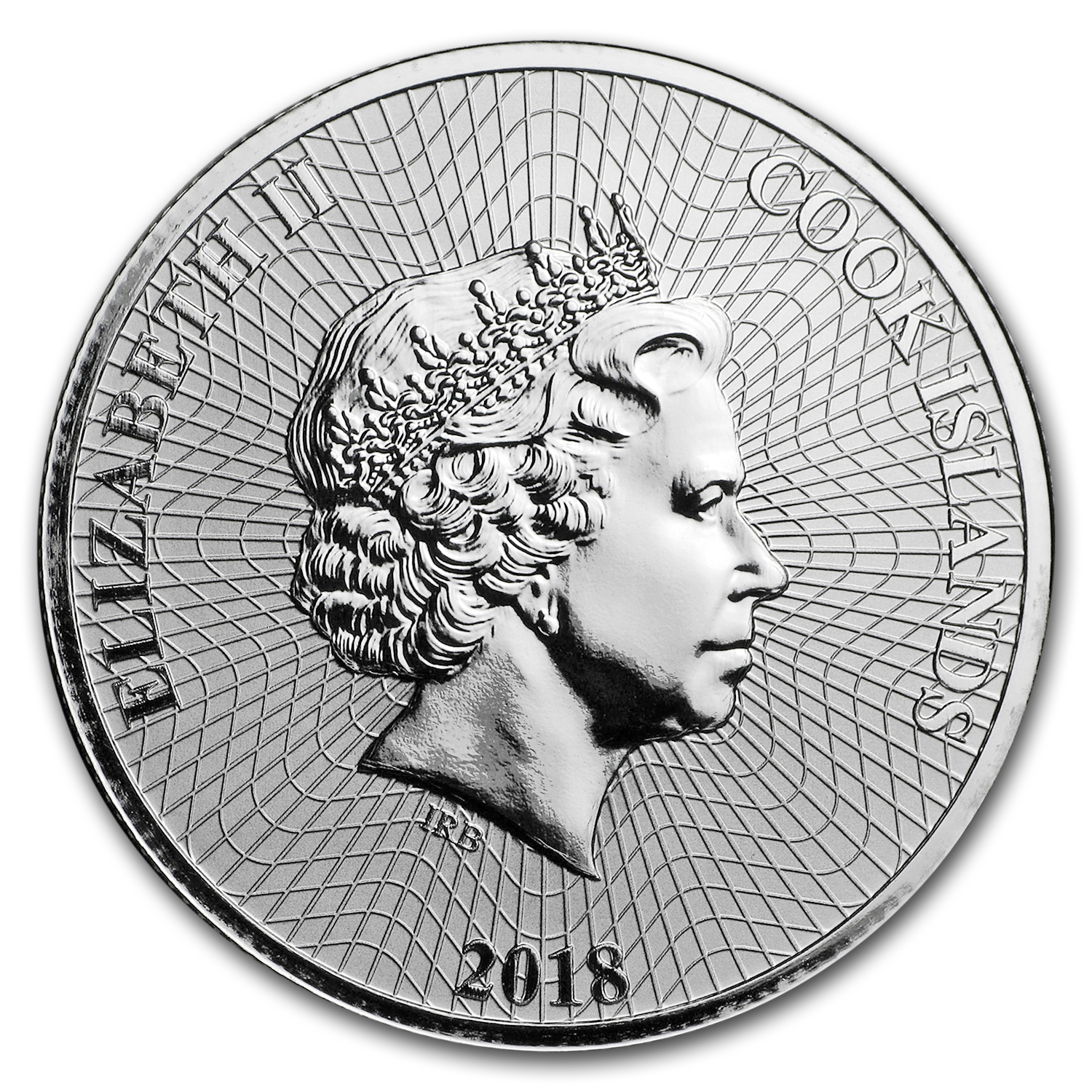 2018 Cook Islands 1 oz Silver Bounty Coin