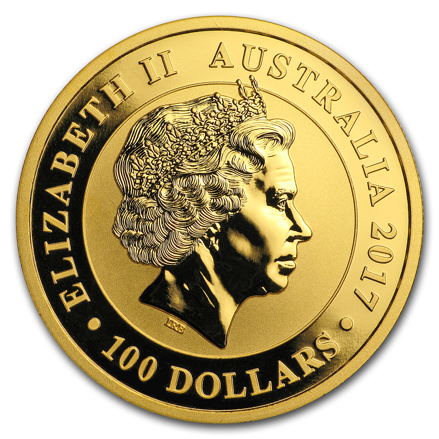 2017 Australia 1 oz Gold Swan BU