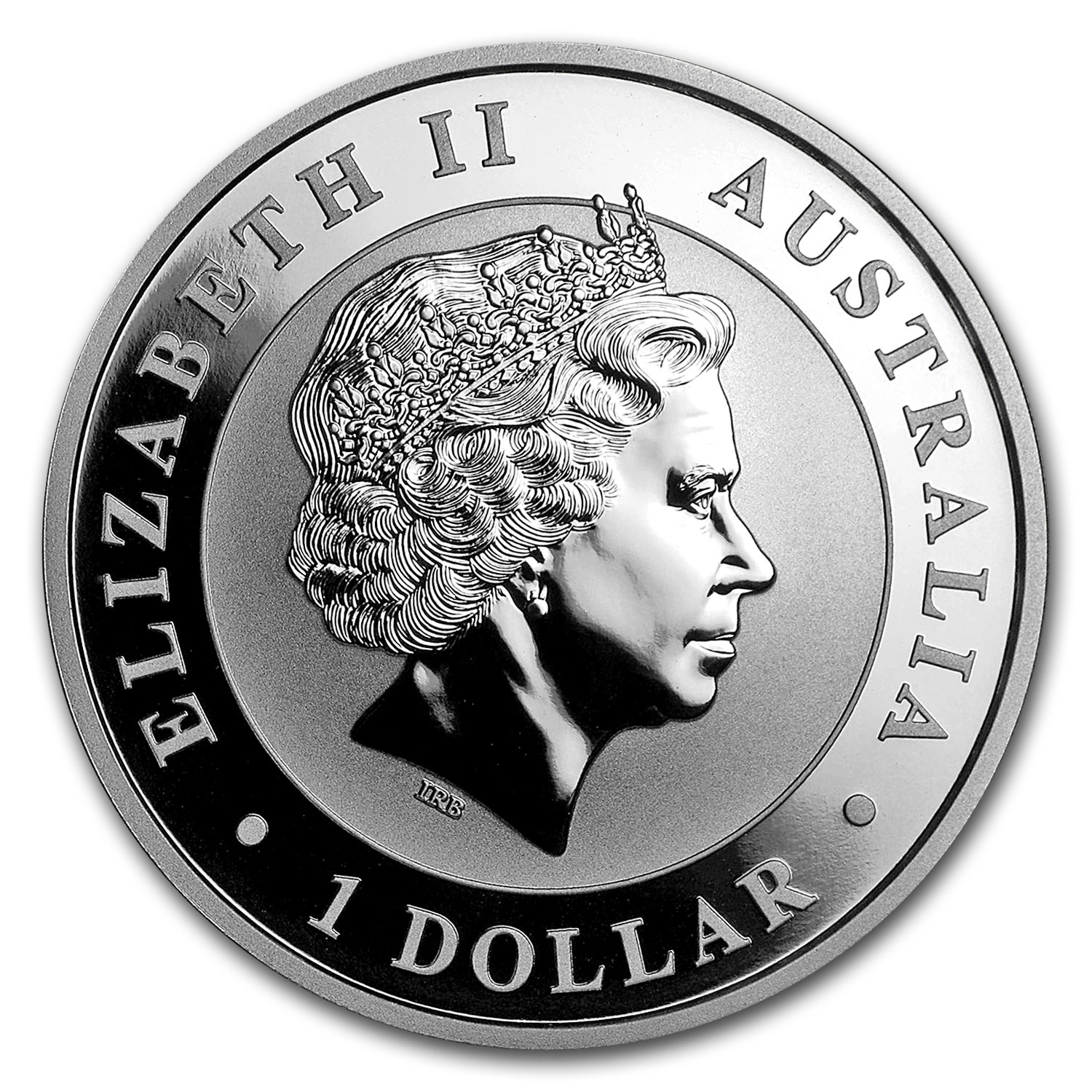 2017 Australia 1 oz Silver Kookaburra BU (Shark Privy)