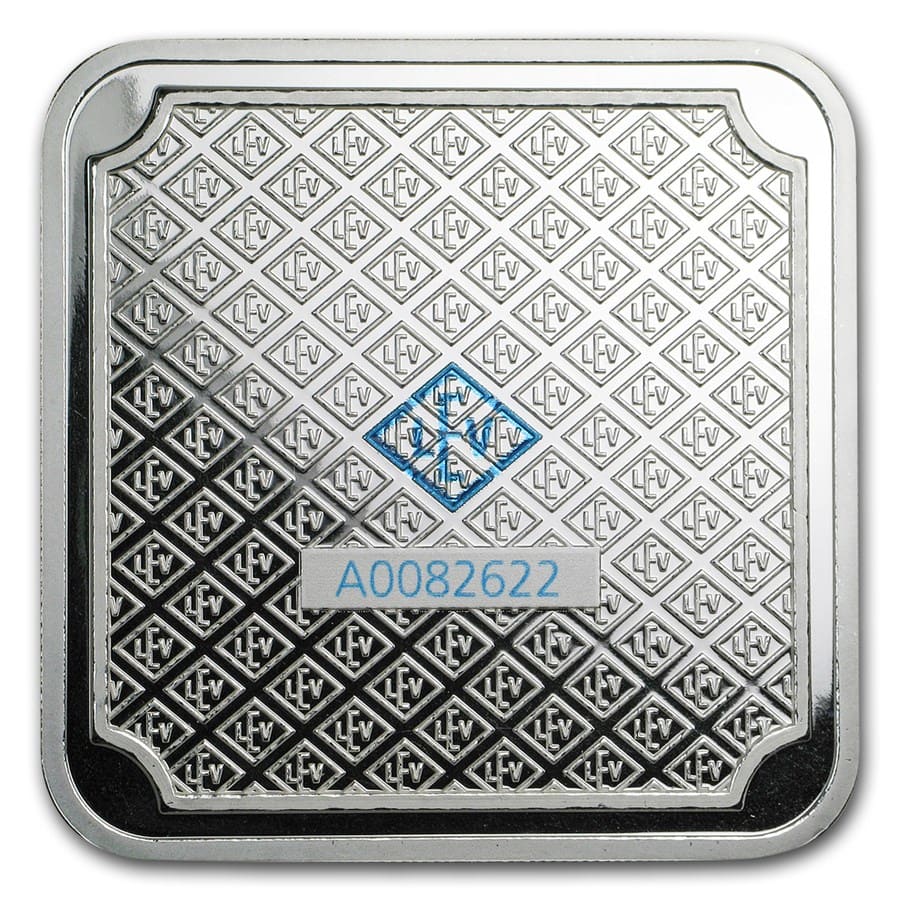 250 gram Silver Bar - Geiger Edelmetalle (Original Square Series)