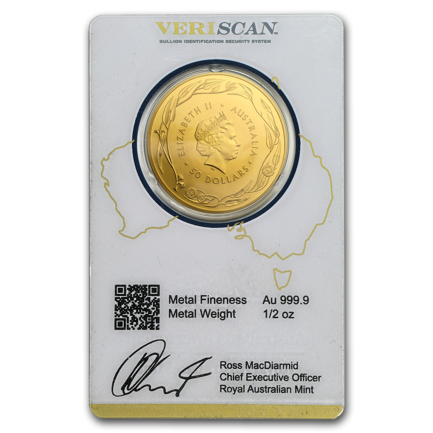 2017 Australia 1/2 oz Gold RAM Kangaroo (In Assay)