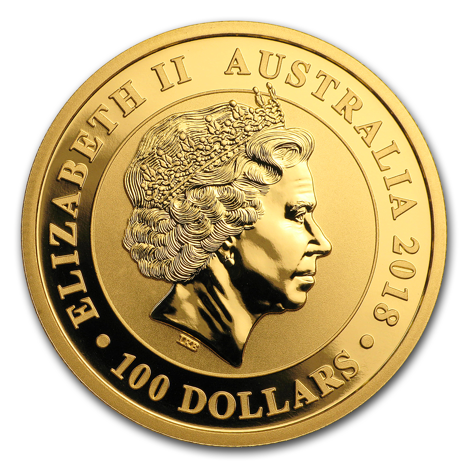 2018 Australia 1 oz Gold Swan BU