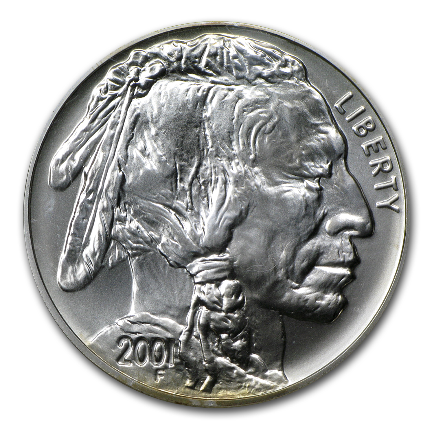 2001 American Buffalo $1 Silver Commem Coin & Currency Set