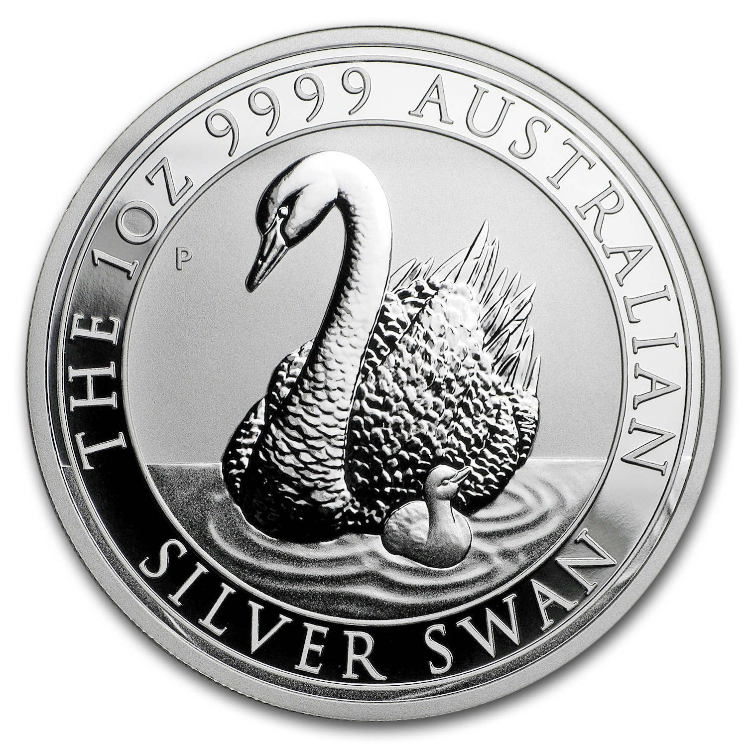 2018 Australia 1 oz Silver Swan MS-70 NGC (ER)