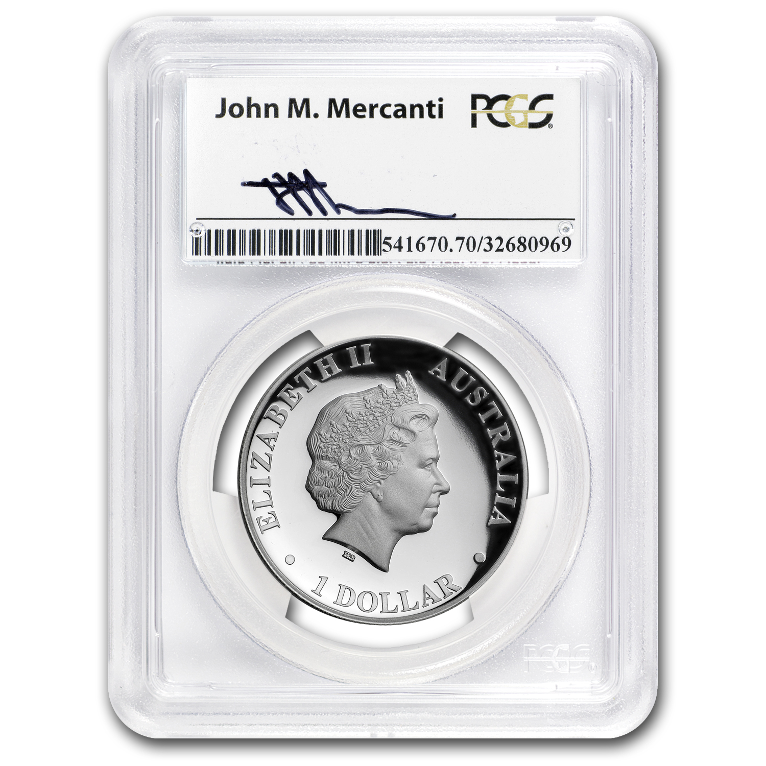 2015 Australia 1 oz Silver Wedge Tailed Eagle PR-70 PCGS (HR)