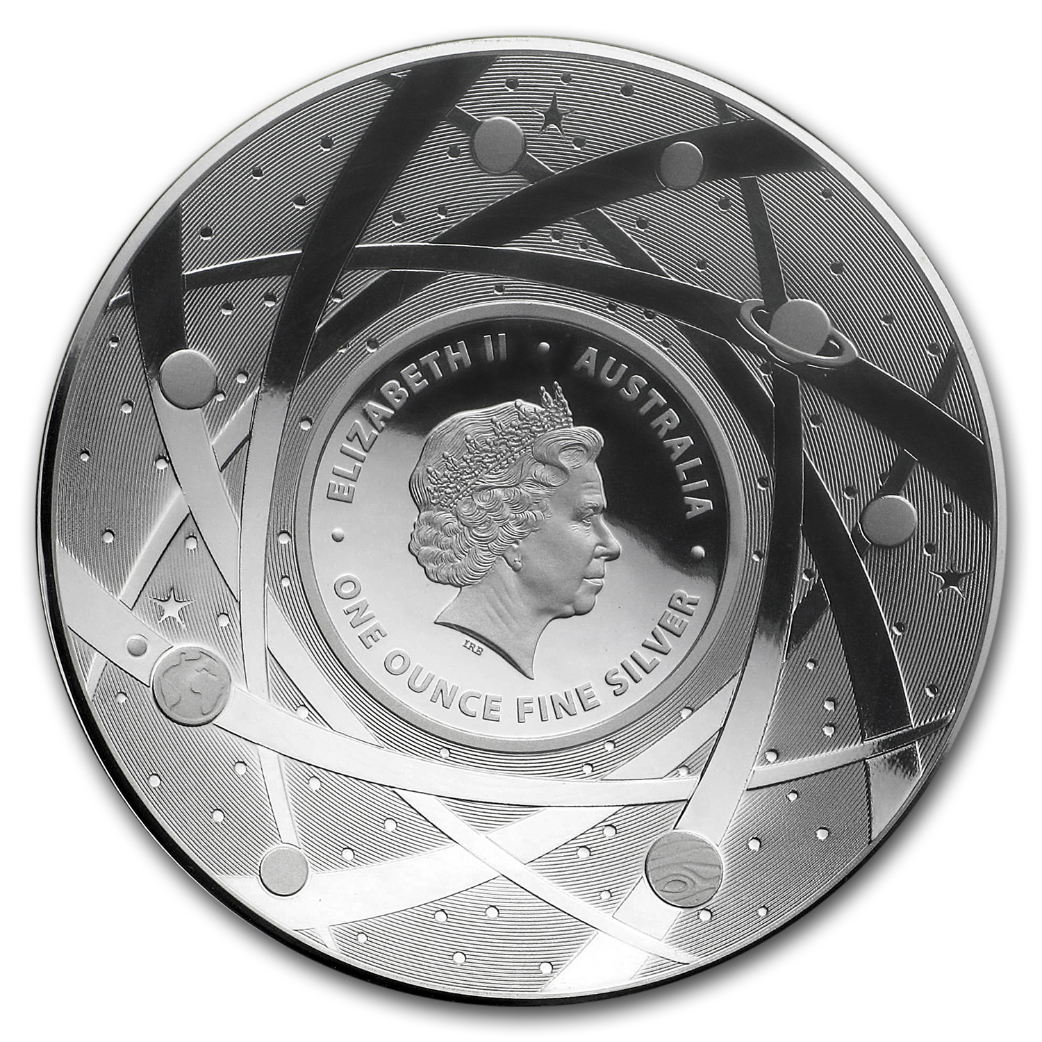 2018 Australia 1 oz Silver $5 Domed The Earth PR-70 PCGS (FS)