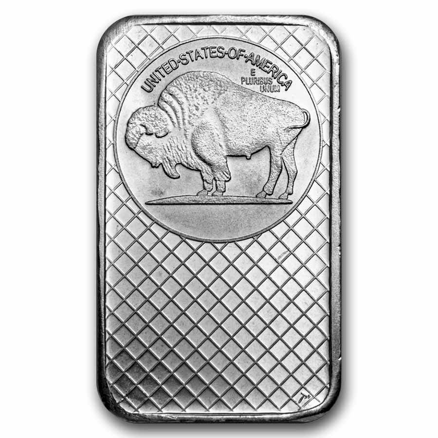 5 oz Silver Bar - Buffalo